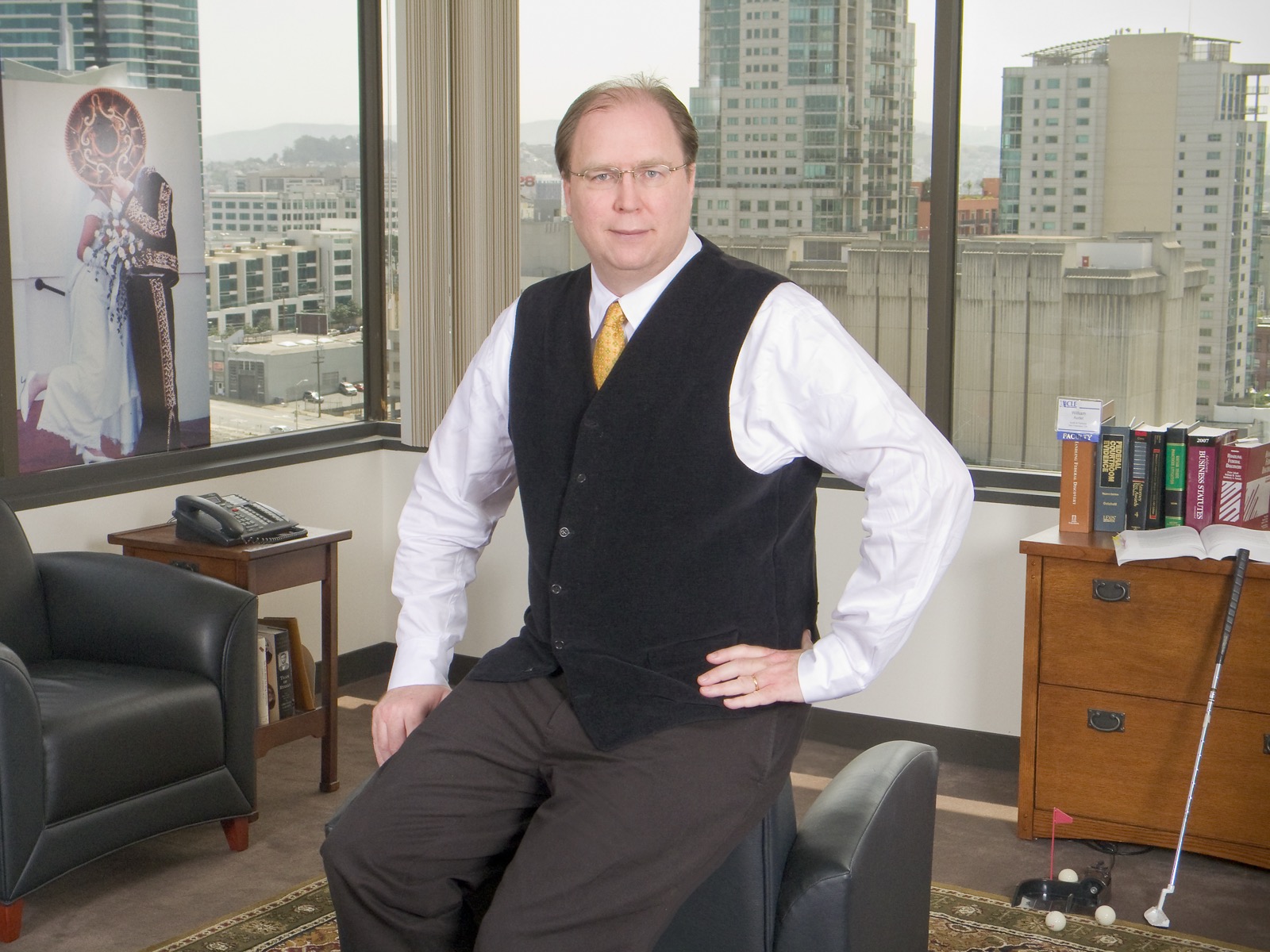 Professional corporate headshot